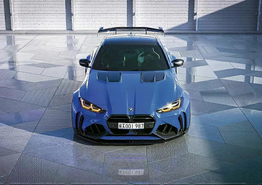 Rompecabezas BMW M4 azul PU0194