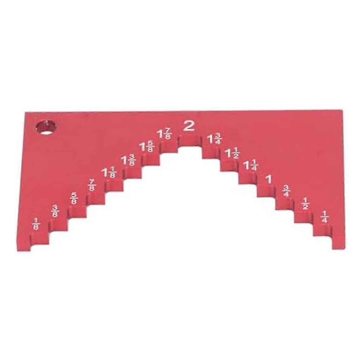 Step Depth Gauge compatible withRouter and Table Saw