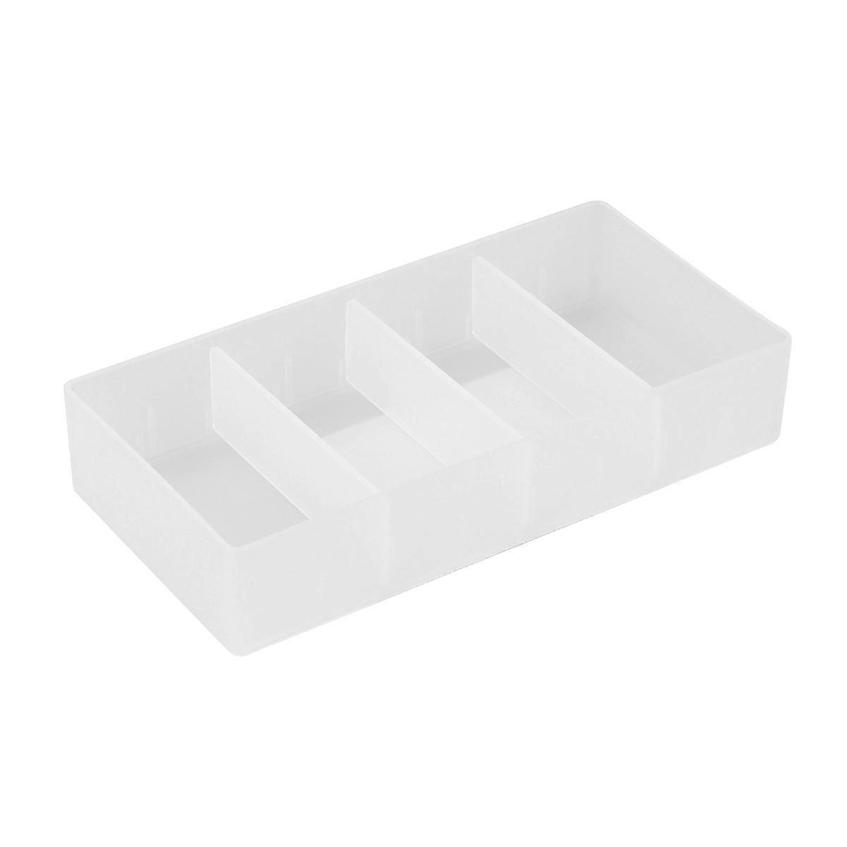 Makeup Storage Box Desktop Container for Storage Use Plastic Organizer Small