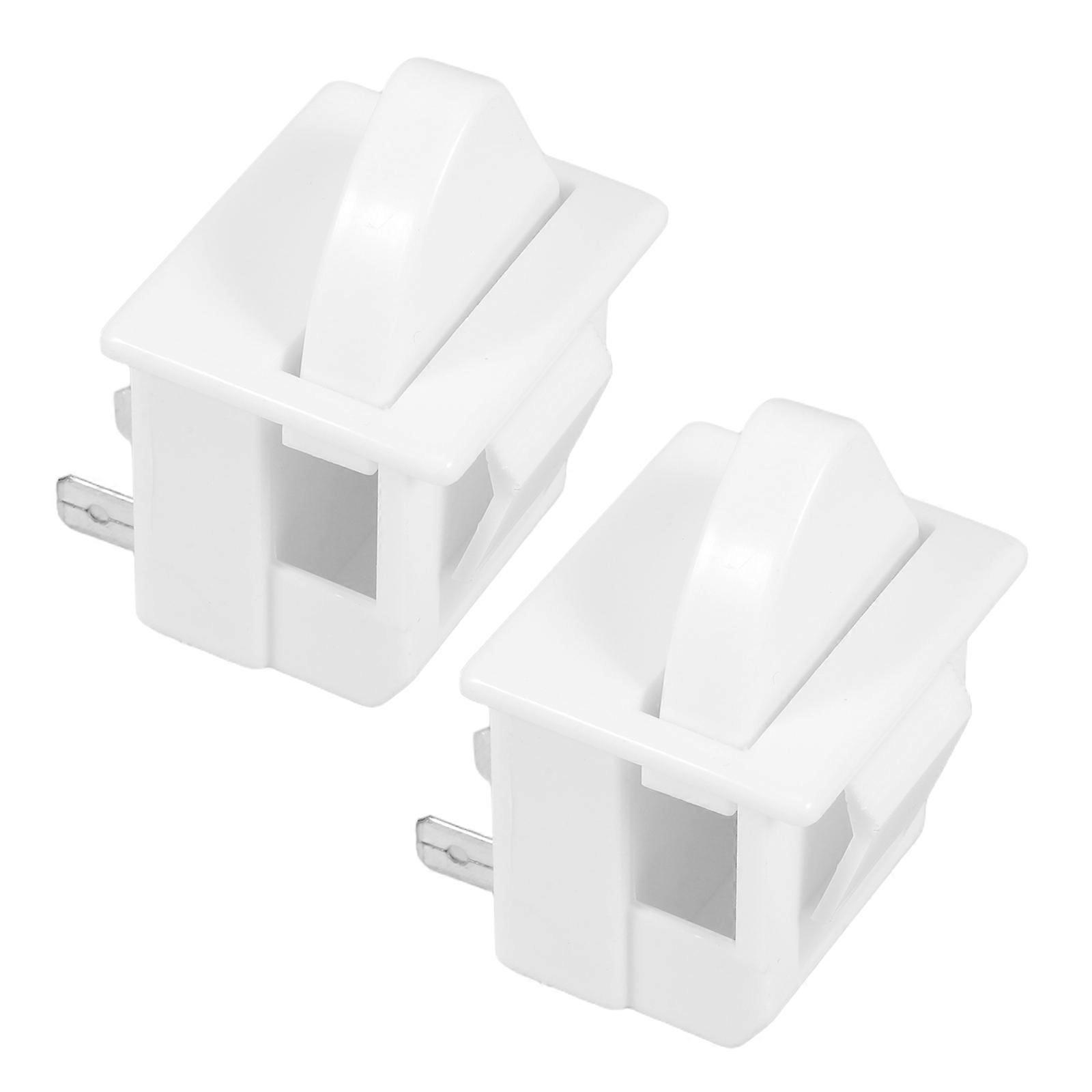 Fridge Door Light Switch 2Pcs Universal 3 Pin Momentary Push Button Switch