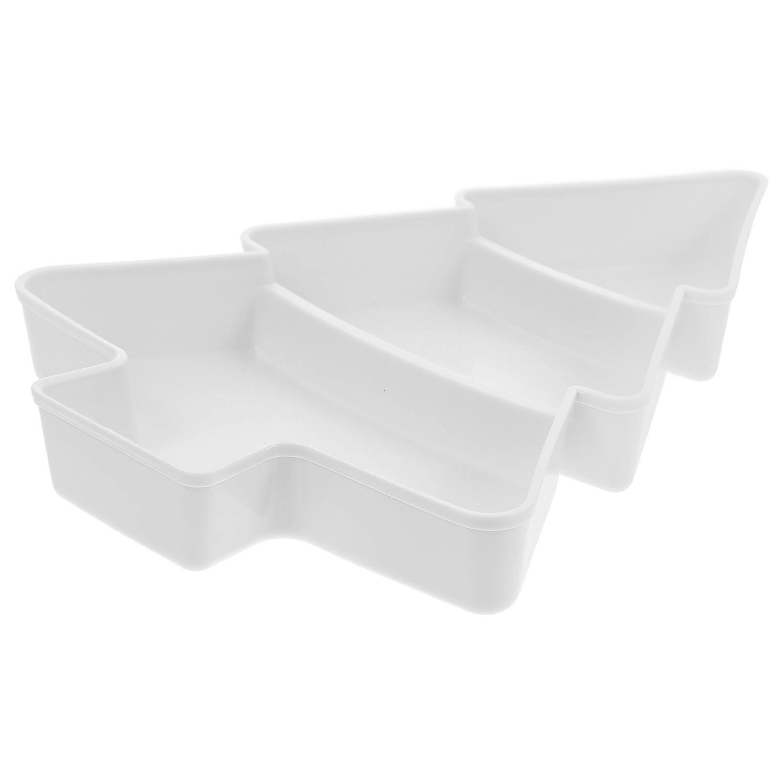 Christmas Tree Fruit Plate for Nuts Storage Creative Tray