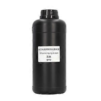 Resina fotossensível universal de cura por luz, 1000ml, compatível com impressoras 3D DLP LCD, cinza.