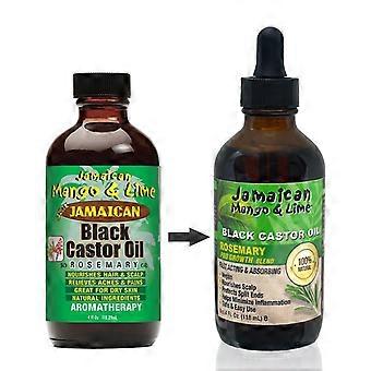 Jamaican Mango & Lime Black Castor Oil Rosemary 4oz