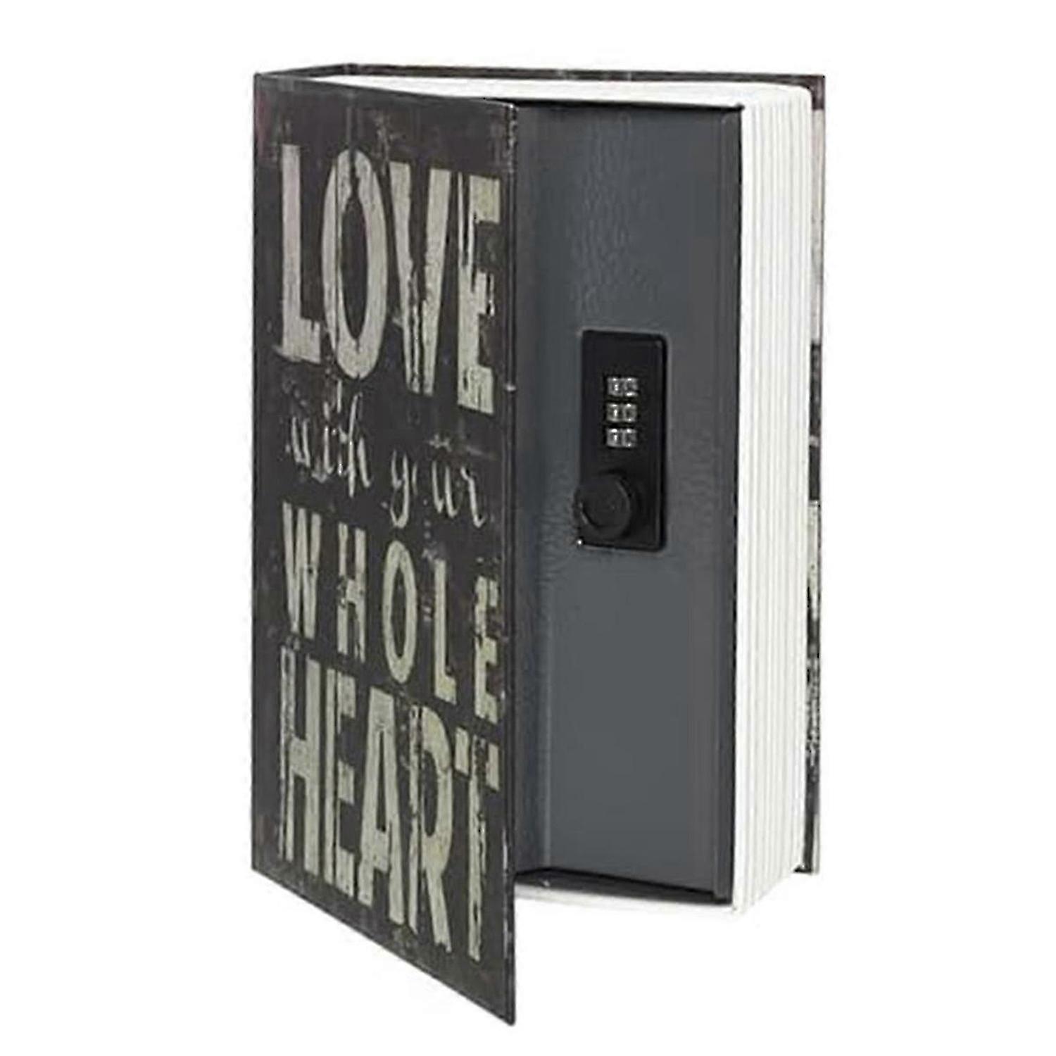 Decorative Book Safe Box with Password Lock,A
