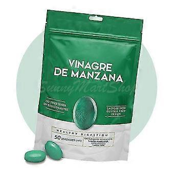 50 stuks voedingsgels en -kauwtabletten met appelazijn - Perfect voor fitness en welzijn - NIEUW1