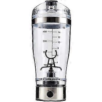 Electric Protein Shaker - Powerful Blender for Smooth Shakes, Spill-Proof, Stainless Steel, Perfect Gift for Fitness Lovers