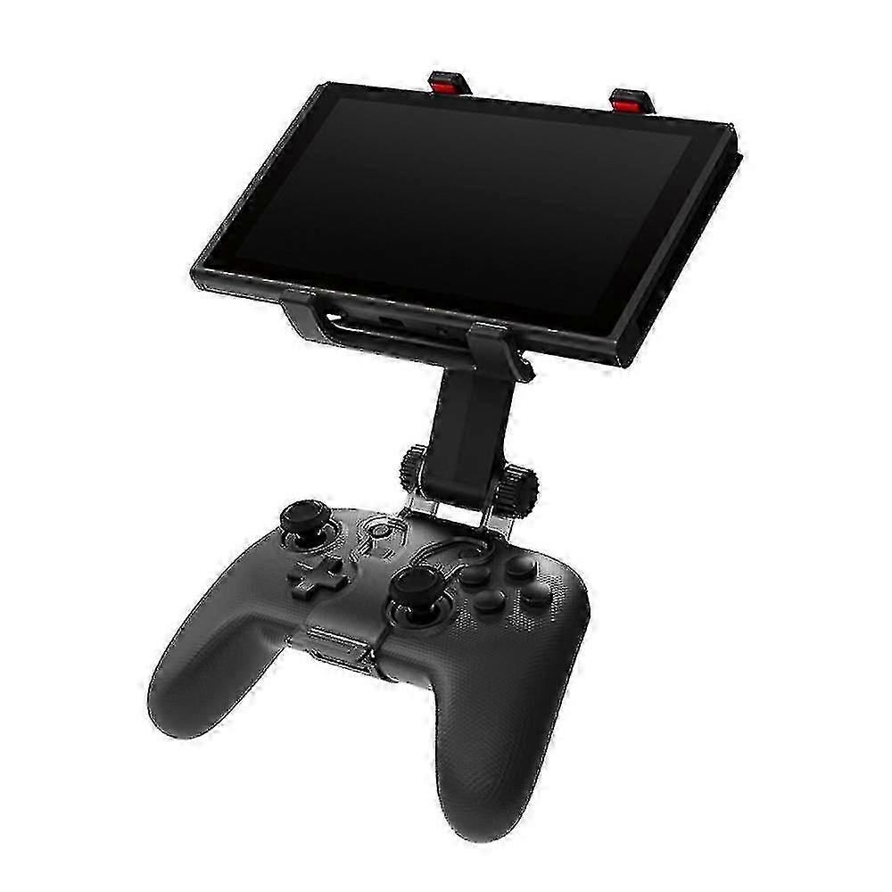 Soporte de sujeción con clip ajustable compatible con el mando Nintendo Switch Pro Controller, para Nintendo Switch y Switch Lite.