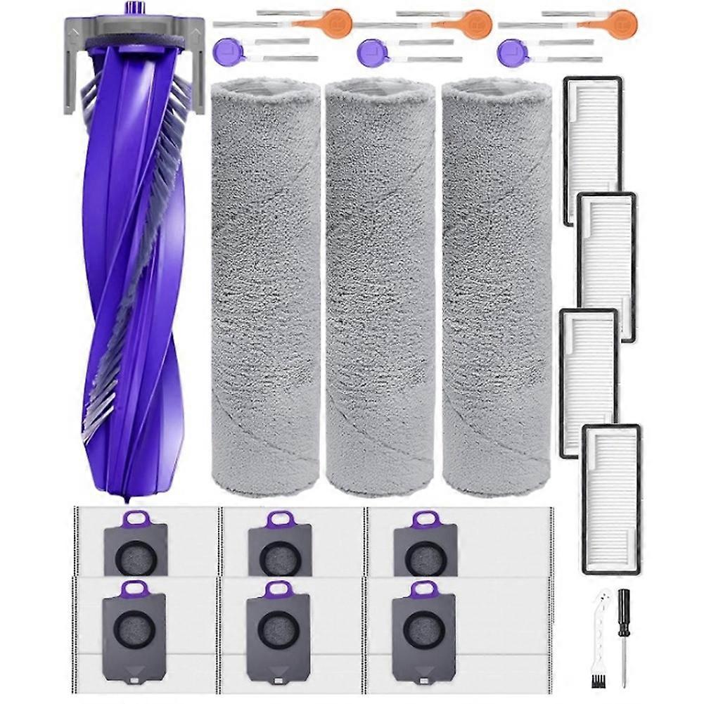 22pcs Accessory Kit for NARWAL FLOW Robot Vacuum Cleaner, Replacement Set for Narwal Flow