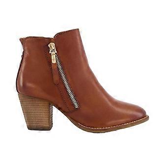 Dune London Womens/Ladies Paice Leather Side Zip Block Heel Ankle Boots