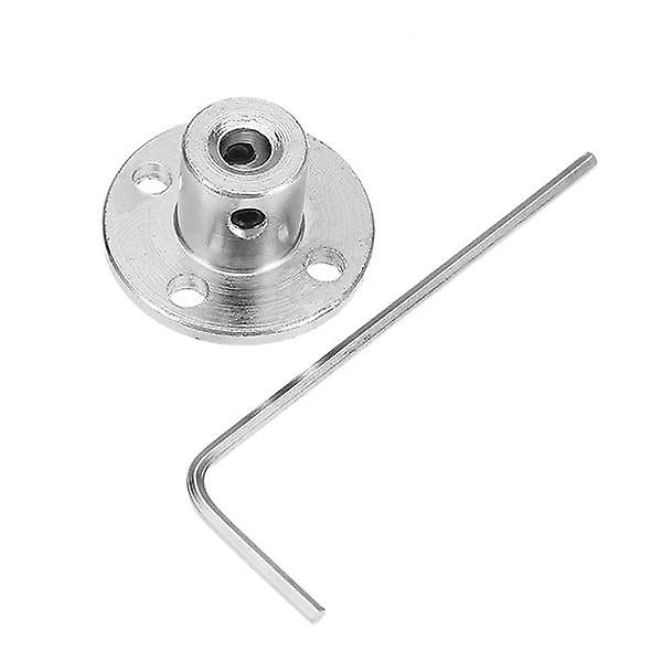 4Mm Flange Coupling Steel Rigid Flange Plate Shaft Connector Optical Axis Support Fixed Seat