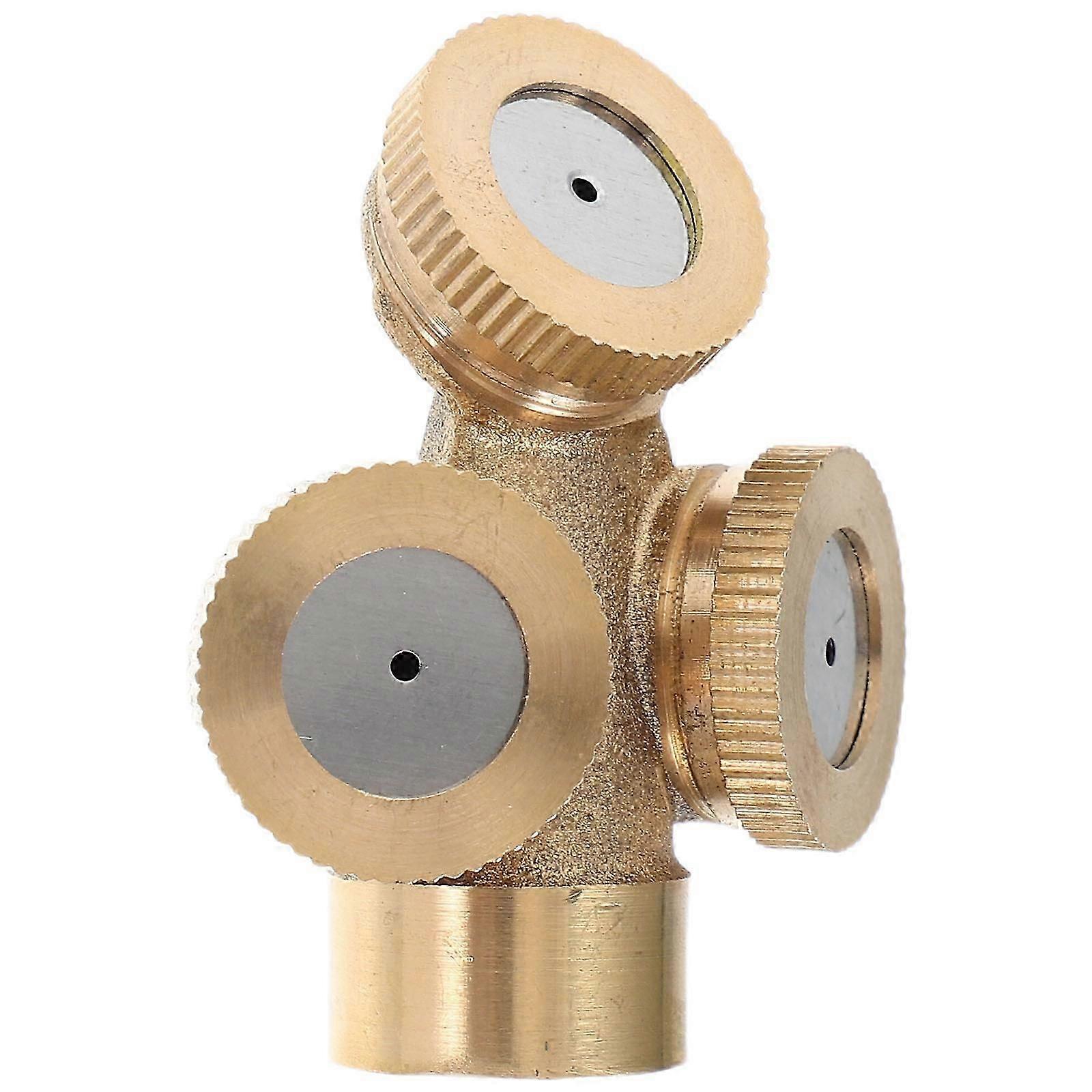 Copper Atomizing Sprayer Nozzle for Plant Protection 3Pcs Bundle
