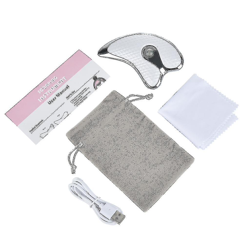 Electric Facial Scraper Beauty Instruments Microcurrent Face Lift Devices Guasha Massagers Wrinkle Removal Device Face Skin Care