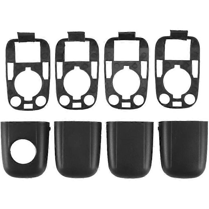 C2 compatible door handle trim kit with cap and plug