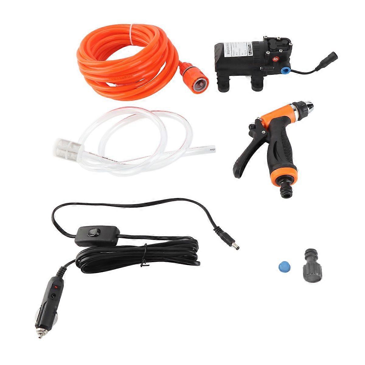 12V 72W portable washer - G1/2 thread car/garden kit