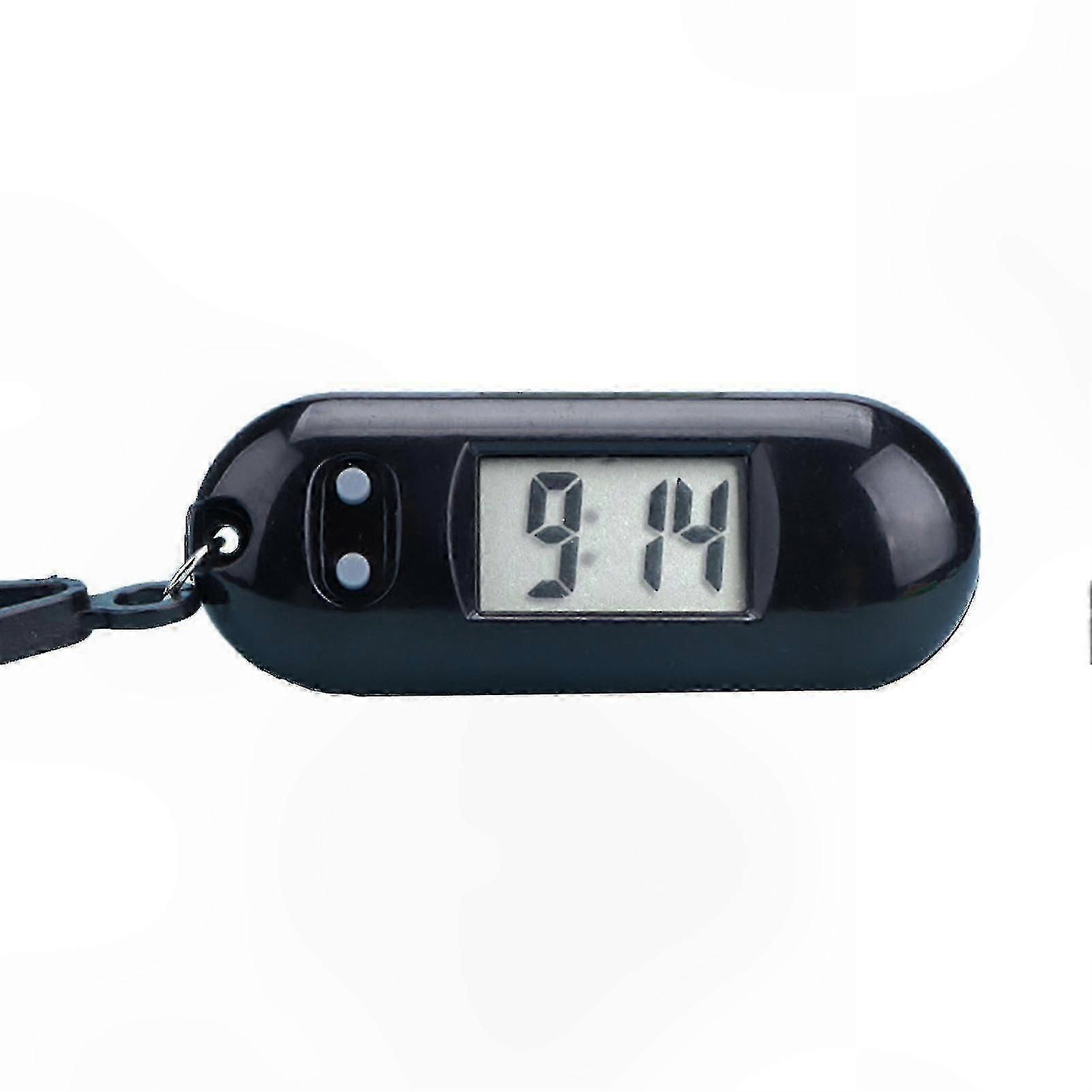 Silent LCD Digital Clock Portable Study Timer for Students and Exams Desktop Keychain-Compatible Library City Use
