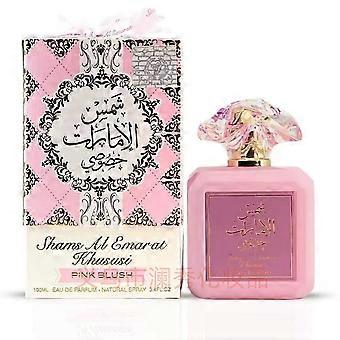 Shams Al Emarat Khususi Pink Blush 100ml Eau de Parfum Unisex Fragrance with Elegant Box