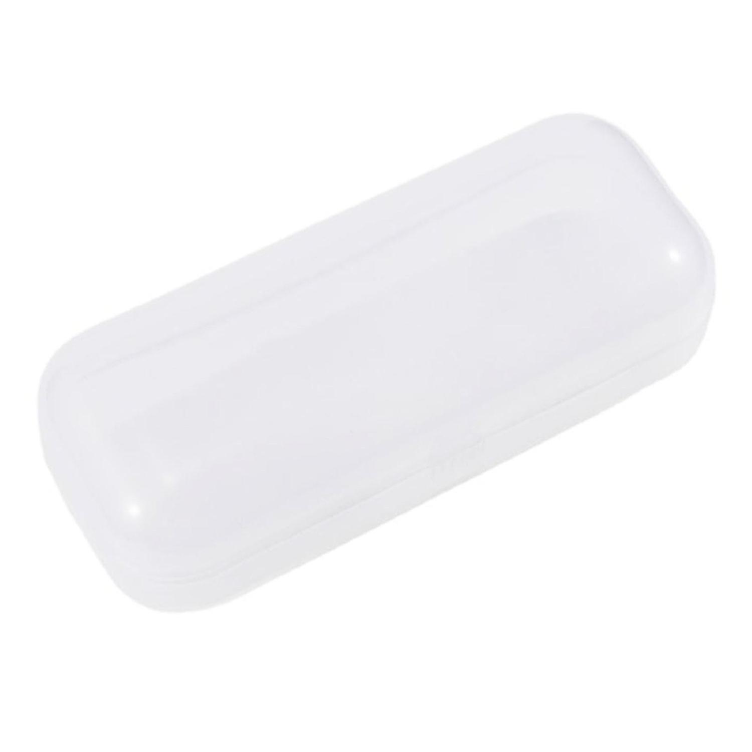Hard Eyeglass Case Compression Resistant Rectangular Clear Plastic Sunglass Box