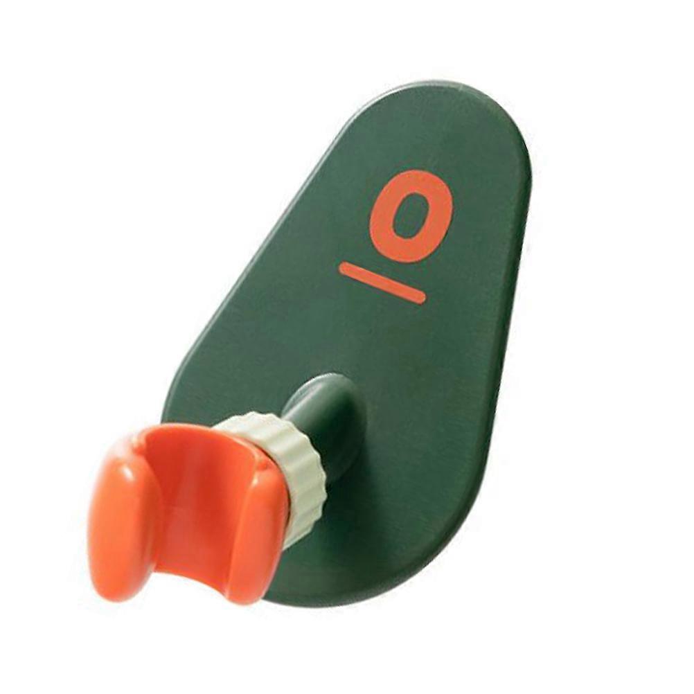 Bathroom Shower Head Fixator Adjustable Bracket 1Pcs Green