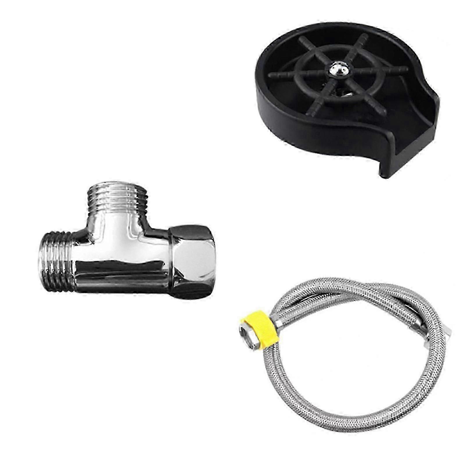 Glass Rinser Cleaning Tool Set Multipurpose Automatic Cup Washer Practical Kitchen Gadgets Easy