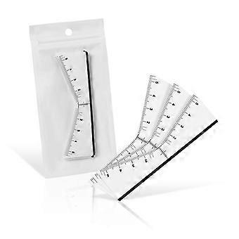 25Pcs/Bag Eyebrow Position Mark Tools Microblading Brow Shape Mapping Stencil Brows Shaping Tools Tattooing Desgin Makeup Supply