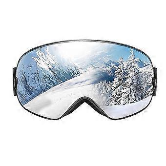 Men Women Outdoor Sports Ski Goggles Anti-Fog Snowboarding Snowmobile Glasses Charngeable Lens Teen Charistmas Cycling