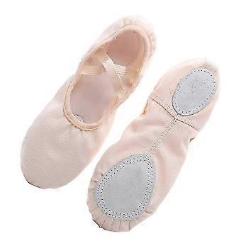 1 paire de chaussures de danse légères chaussures de yoga sans lacets semelle chaussures de sport chaussures de ballet pour enfants taille adulte