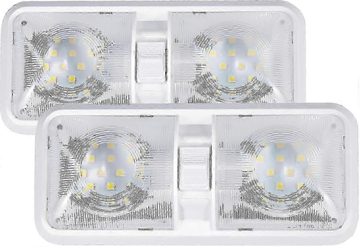 12v Led Interior Lights Camper Van Ceiling Light 12v 3.5w Led Switch 2 Pack
