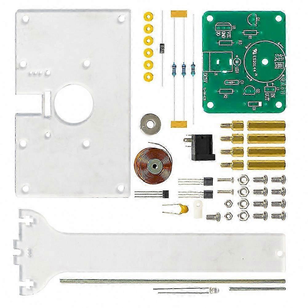 DIY Electronic Kit: Electromagnetic Swing Experiment with LED Flashing Sensing