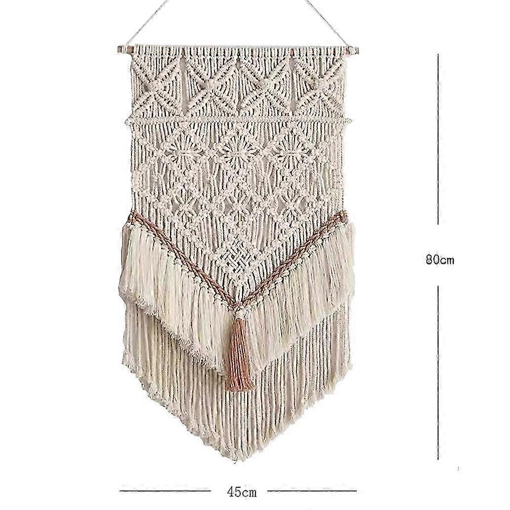 Handwoven Boho Nordic Wall Tapestry