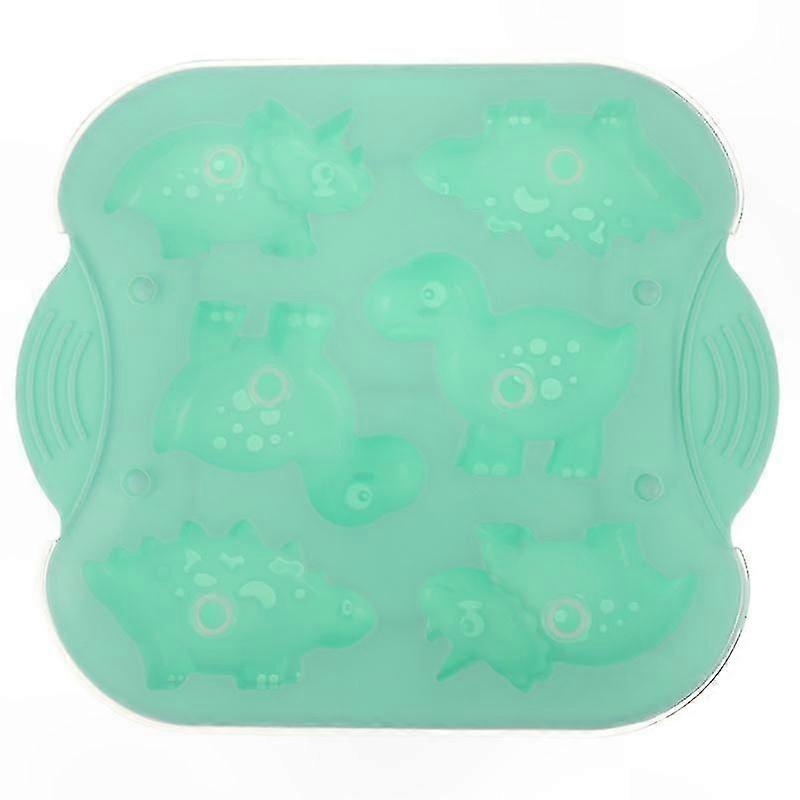 Single Silicone Mold for Dinosaur-Shaped Baking