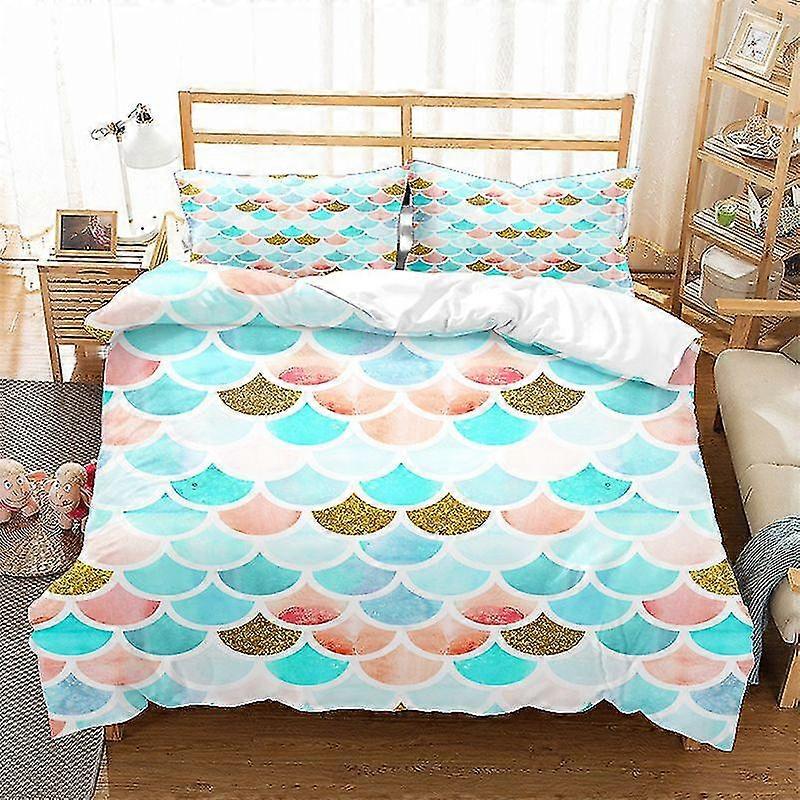Anime Cartoon Polyester Duvet Set