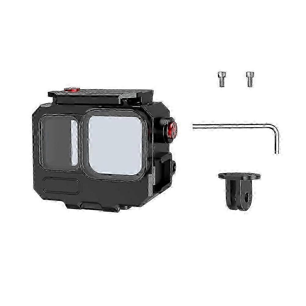 263FT/80M Waterproof Dive Case compatible with AcePro2 Underwater Diving Protective Shell with Universal Two-Ca top