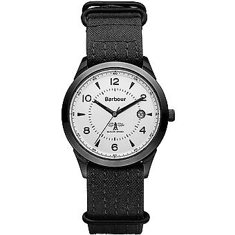 Barbour-redley Swiss Quartz Analog Man Watch with Nylon BB017GNBK Bracelet