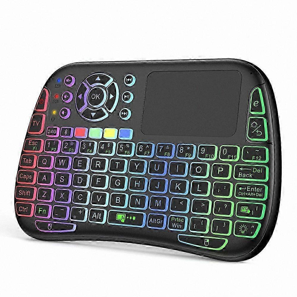 IR Learning Function Mini Wireless Mouse Keyboard Combo with Touchpad and Voice Support M9 RC