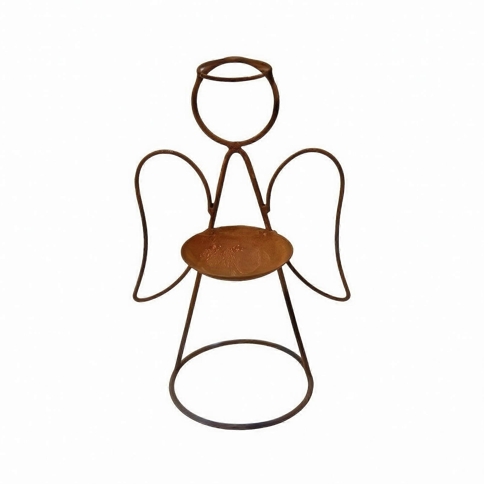 Angel Candle Holder Elegant Decor Sturdy for Tabletop