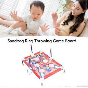 Bønnepose Kaste Spill Bærbar Foreldre Barn Interaksjon Sport Cornhole Spillsett For Barn Utendørs NO.7888 1