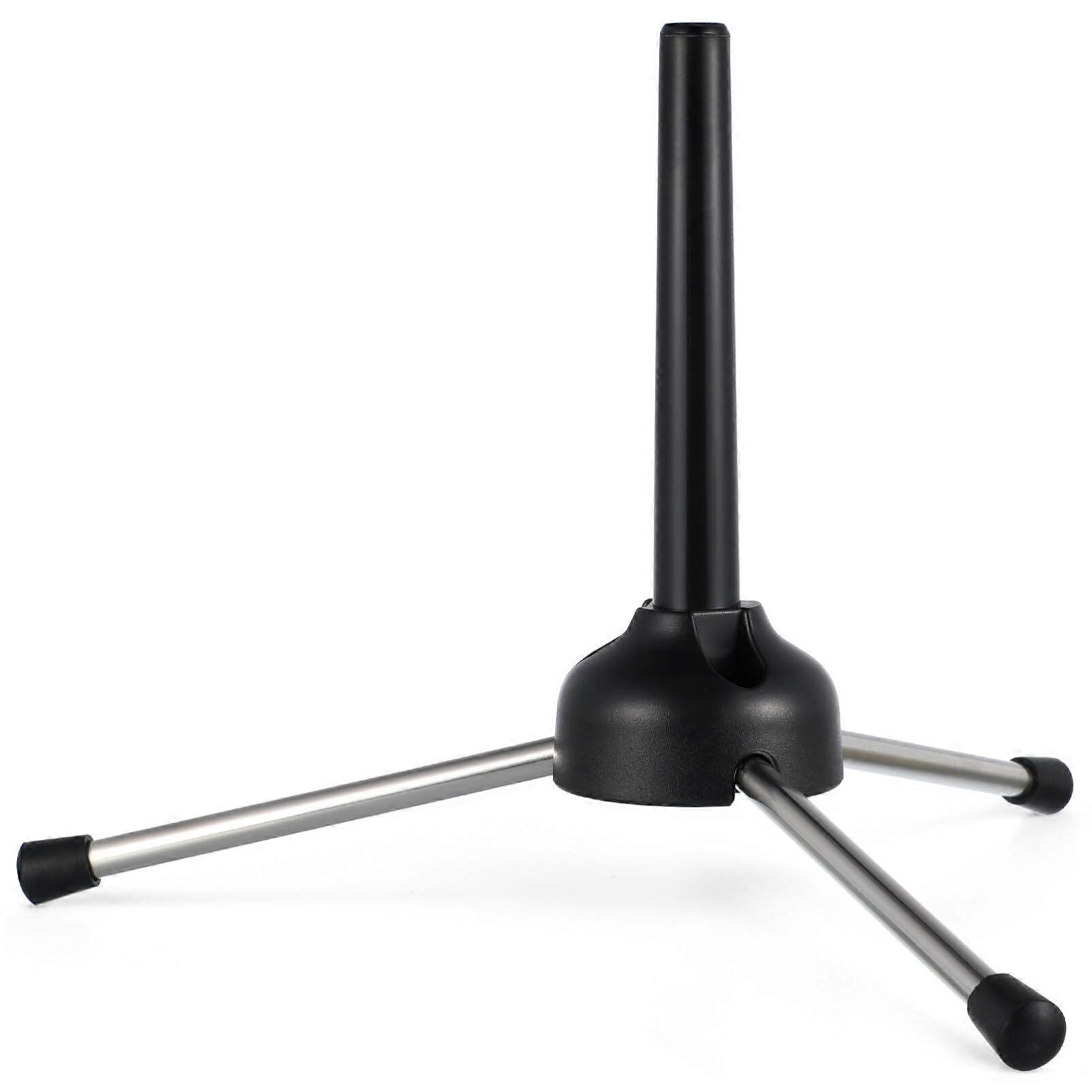 Compact Foldable Clarinet Stand with Stable Tripod Support for Flute Oboe Sax