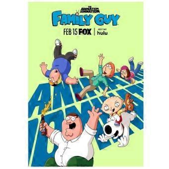 Family Guy Animated Comedy TV Series Cartoon Characters Jigsaw Puzzle Brain Teaser AO-368