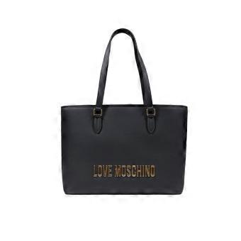 Love Moschino Bicolor Polyethylene Handbag