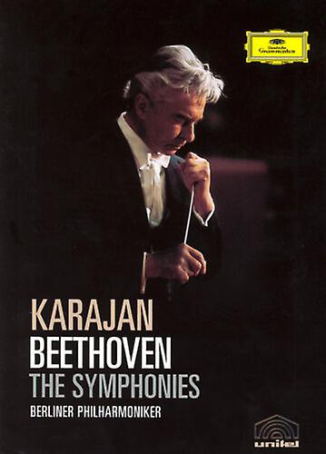 Beethoven The Symphonies (Karajan) DVD (2005) cert E 3 discs Quality guaranteed - Region 2