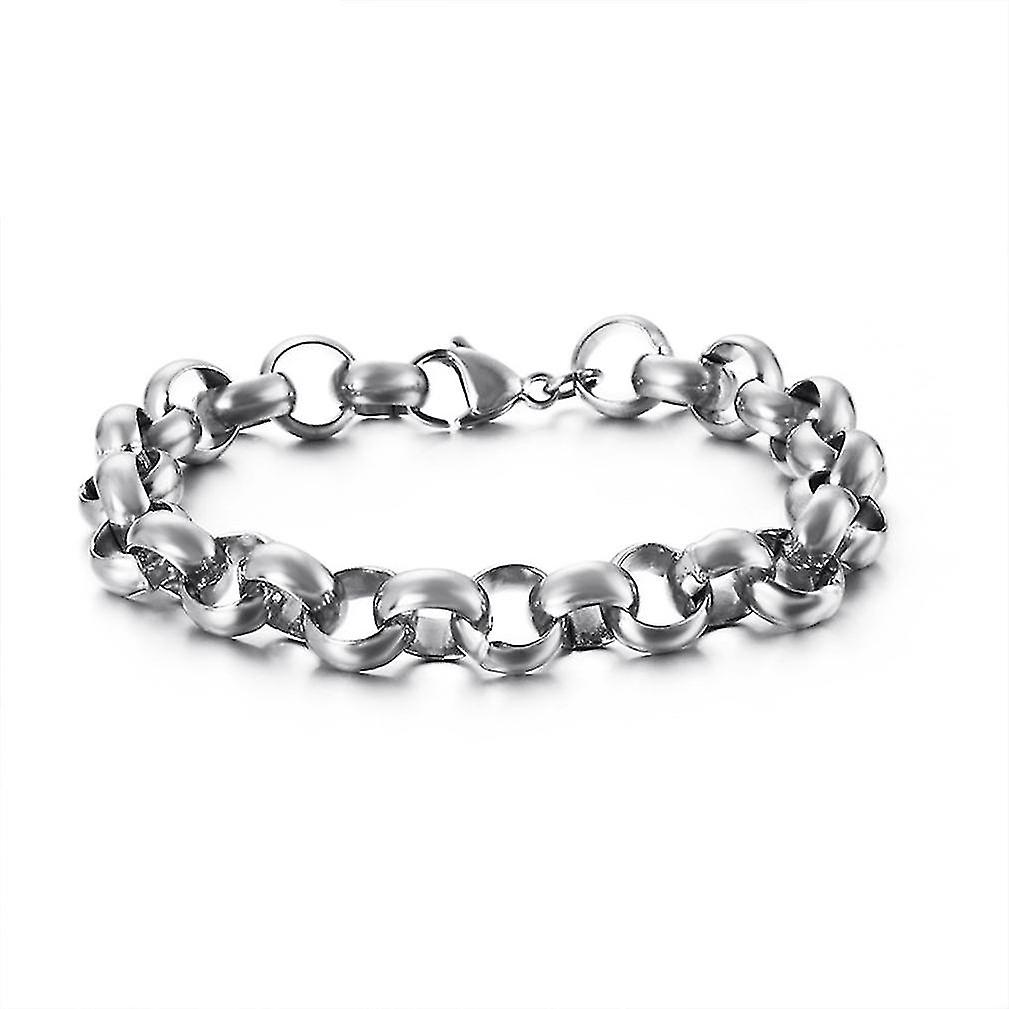Punk Style Titanium Steel Bracelet With Clasp  Simple Design