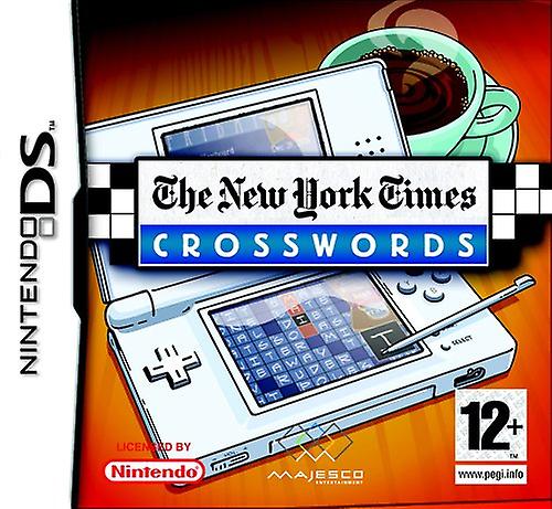 الكلمات المتقاطعة في نيويورك تايمز (Nintendo DS) - PAL - جديد ومختوم