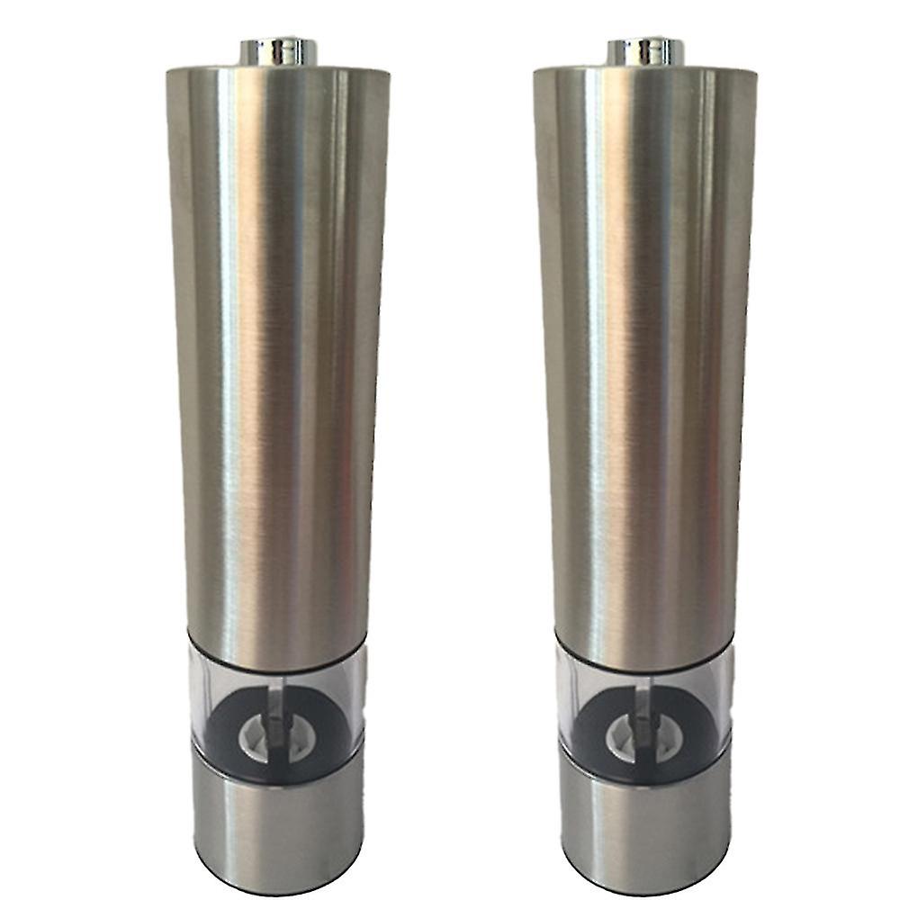 Electric Salt And Pepper Grinder Set, Automatic One Handed