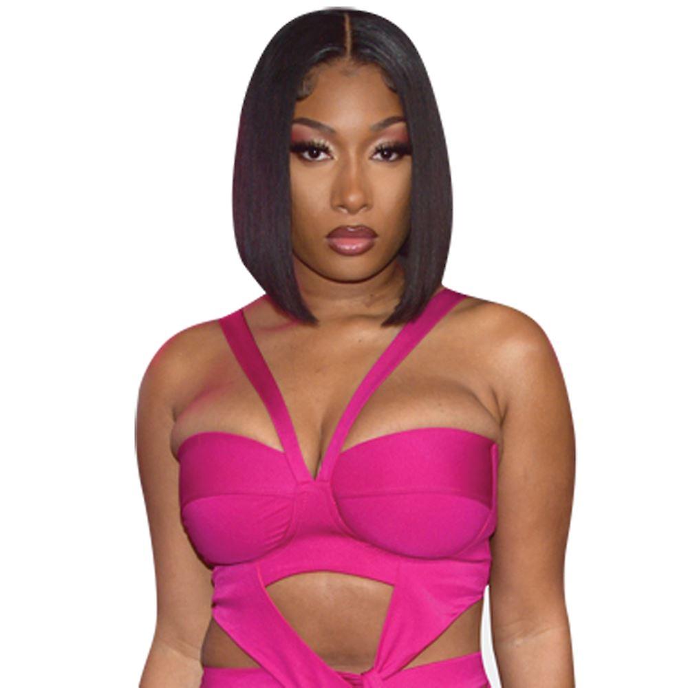 Megan Thee hingst (lila) halvkroppskompis utskärning