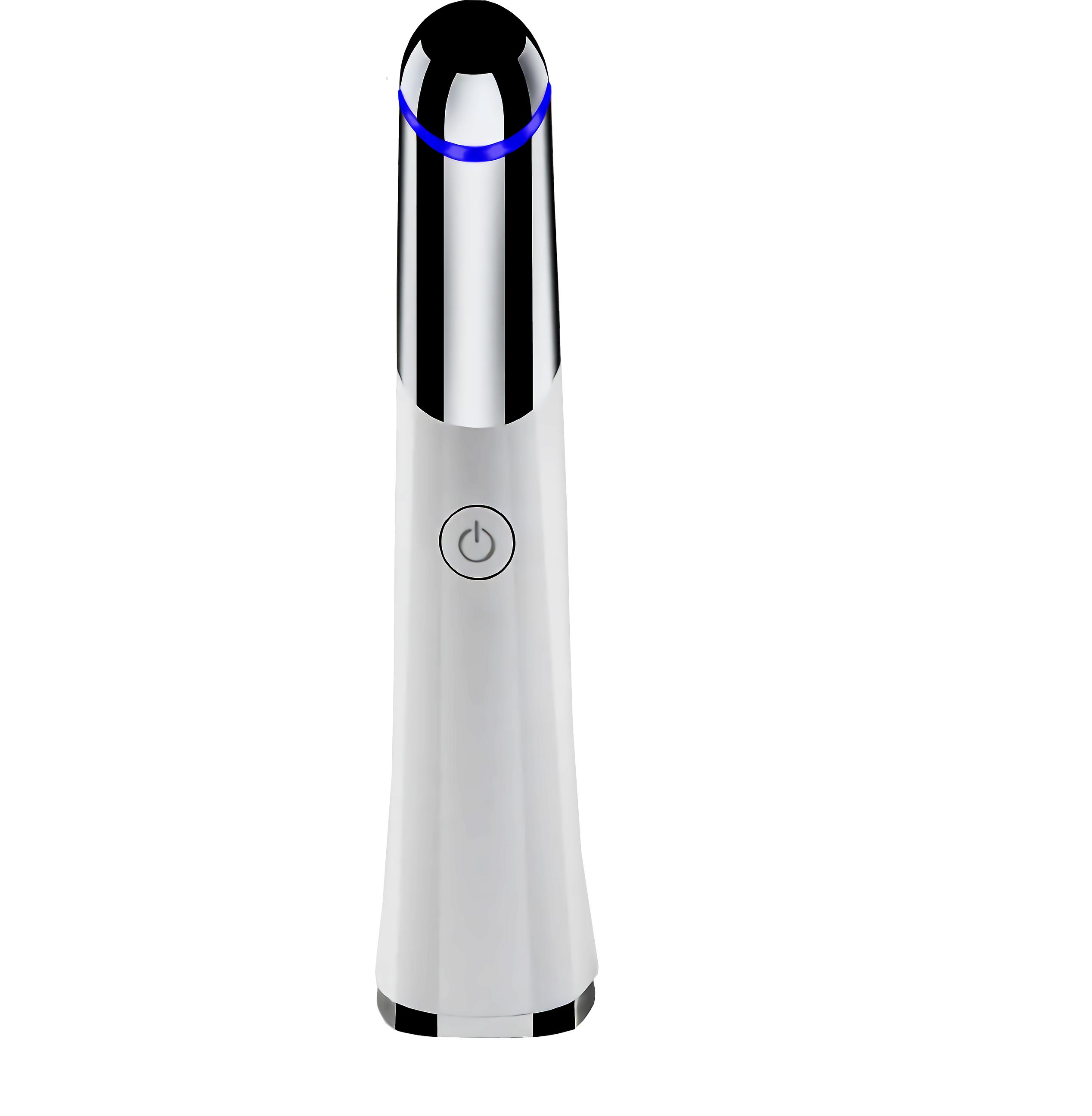 Anti-aging Galvanic Eye Massager For Dark Circles Eye Bags Wrinkle Remover Mini Heated Eye Facial Lip Massager With Vibration
