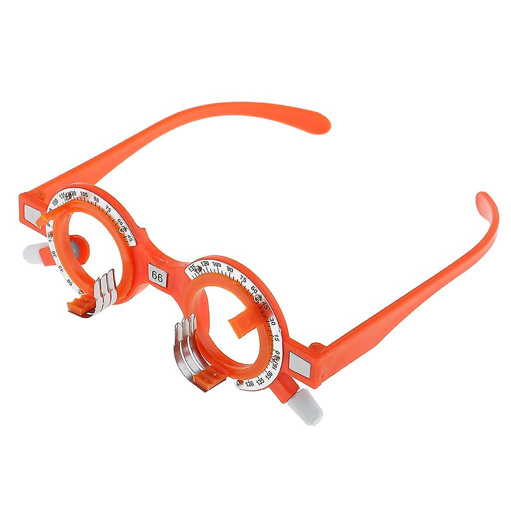 Plastic Optical Trial Lens Frame Eyeglass Optometry Optician Equipment 66mm