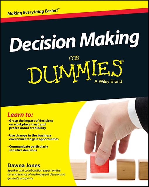 Decision Making For Dummies by Dawna Jones Paperback Book
