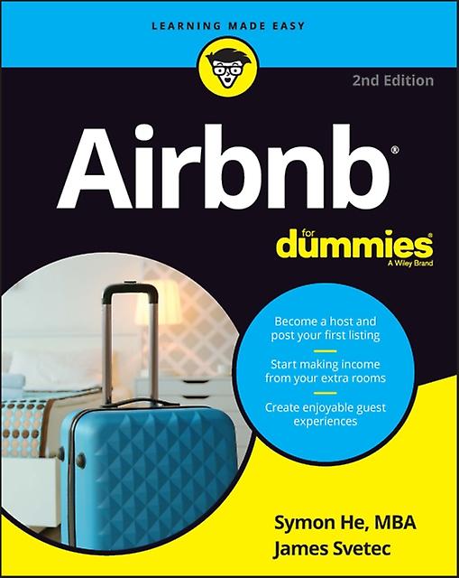 Airbnb For Dummies - James Svetec - Cookery food and drink John Wiley & Sons Inc (Paperback)