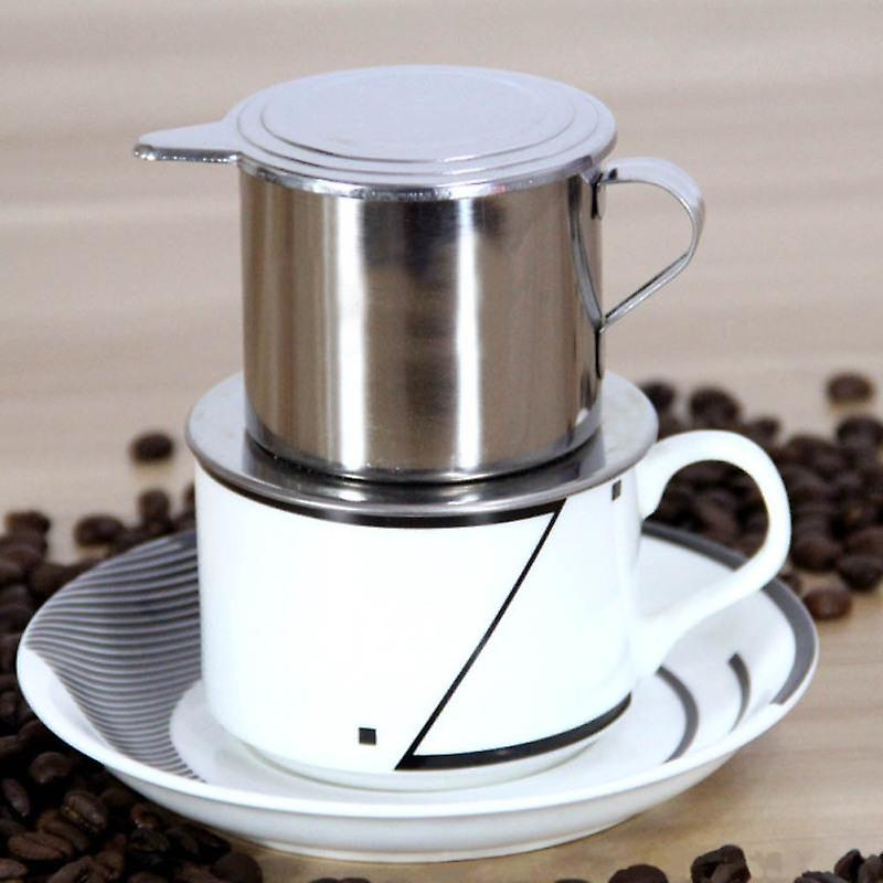 50/100ml Vietnam Style Edelstahl Kaffee Tropf Filter Maker Topf Infuse Tasse