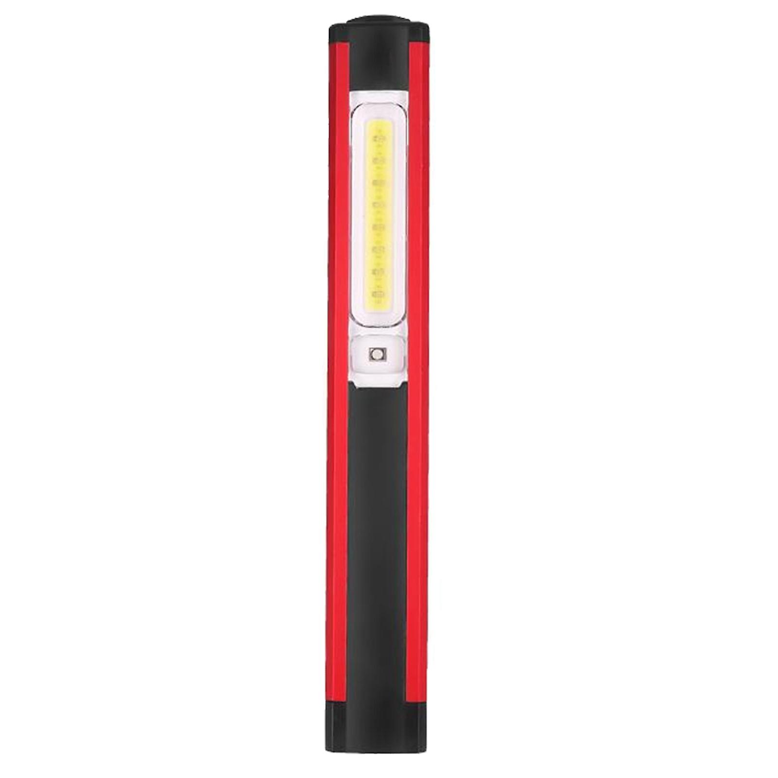 Portable Outdoor Night Flashlight Smd Cob Red Working Light Hiking & Camping Gear Essentials